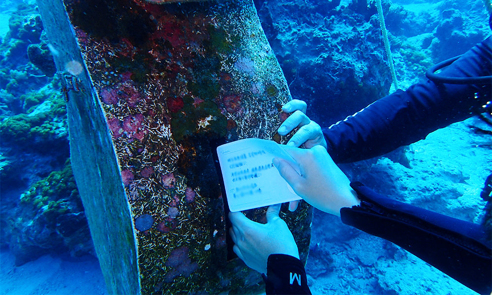 綠島海底郵筒