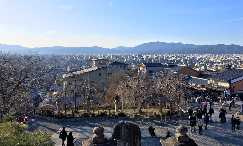 清水寺俯瞰京都