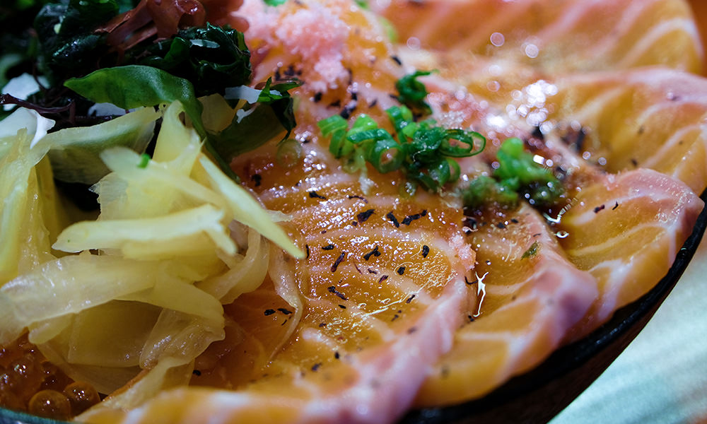 小島燒 生魚片