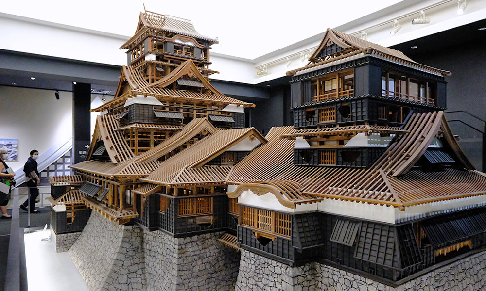 熊本城 天守閣模型
