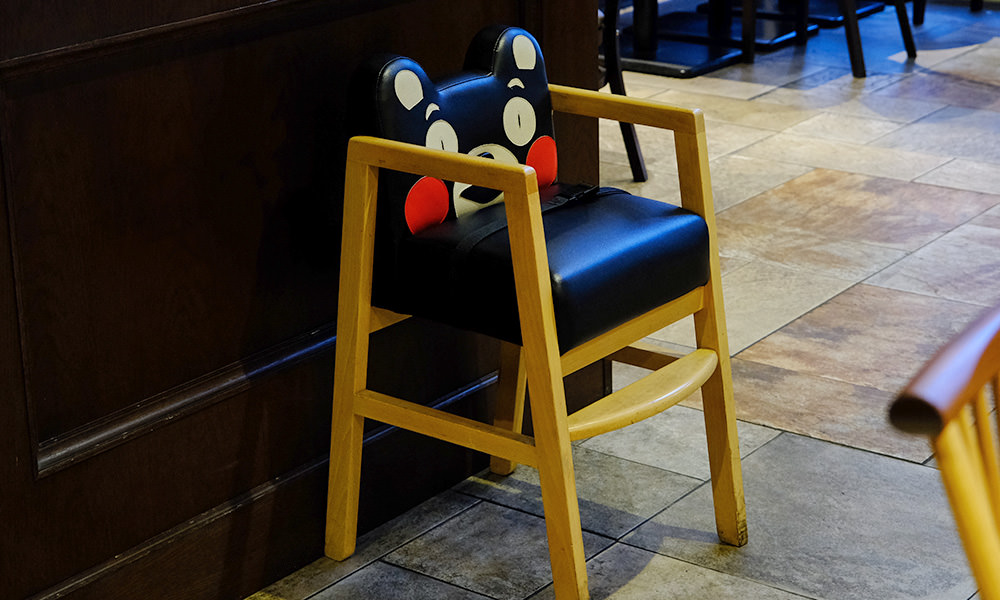 熊本熊造型兒童座椅