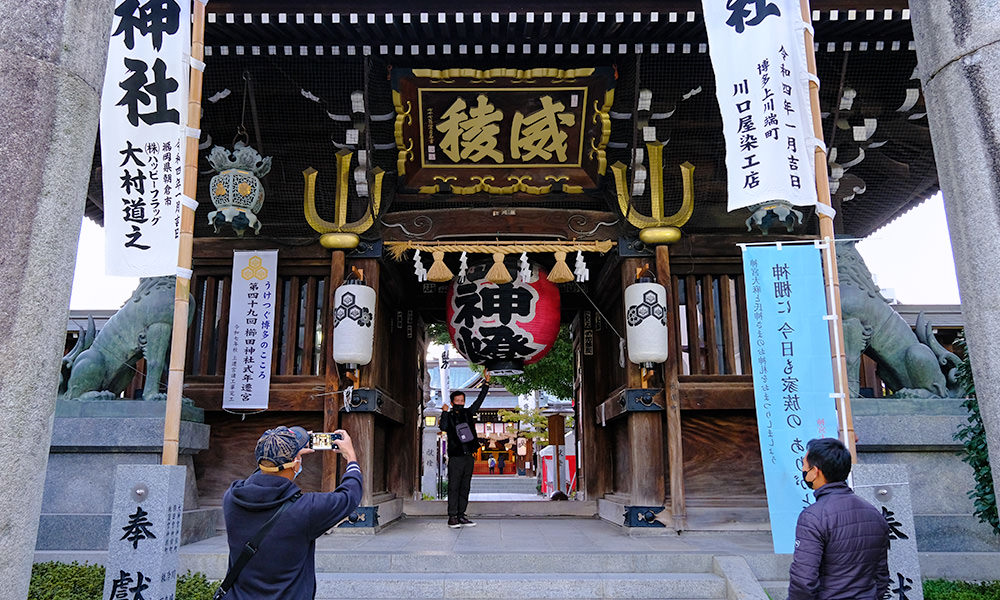 櫛田神社樓門