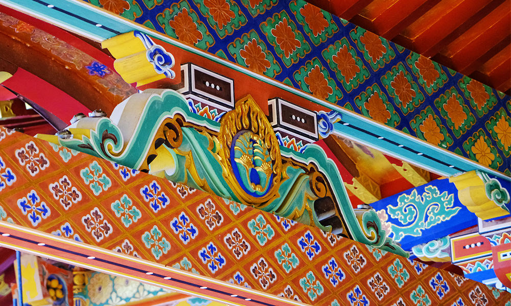祐德稻荷神社的彩繪