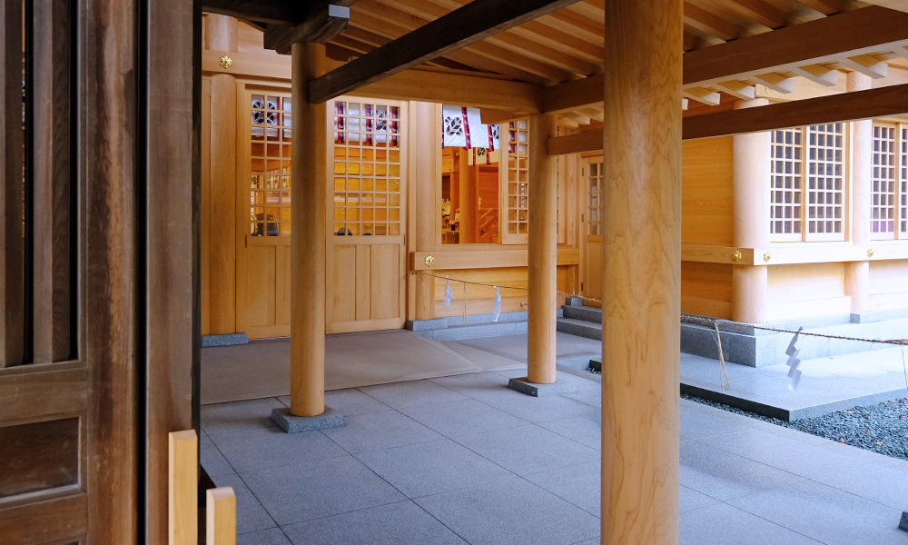 再建的阿蘇神社