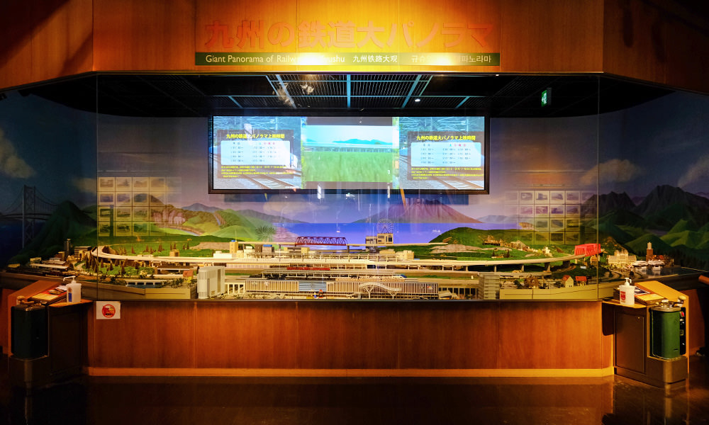 九州鐵道紀念館 火車城市模型