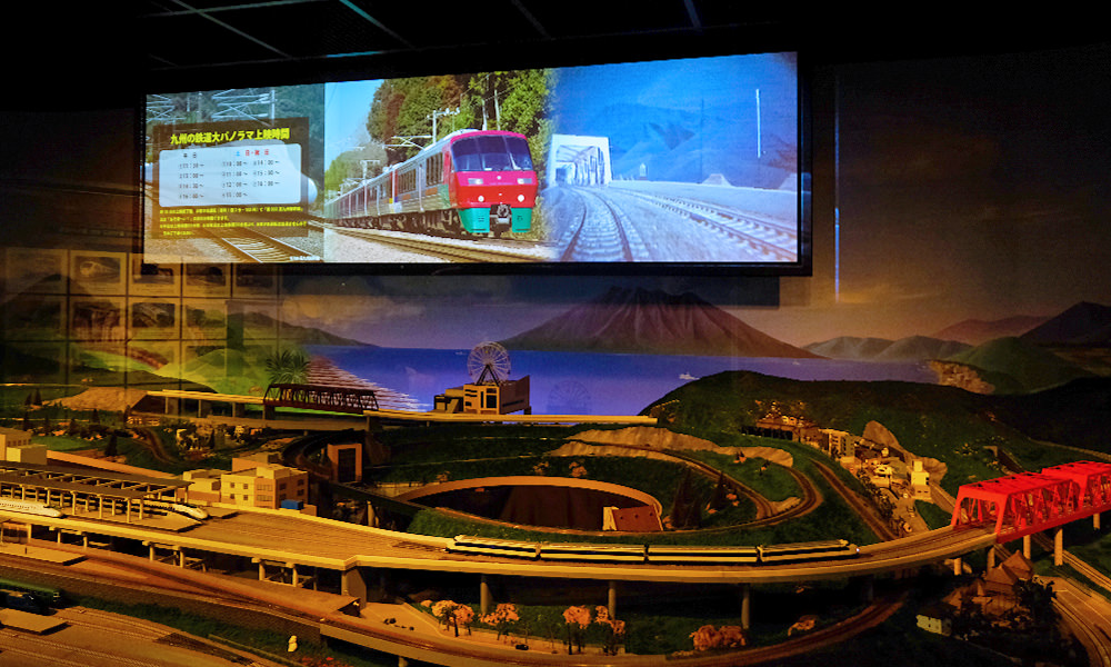 九州鐵道紀念館 操控火車模型