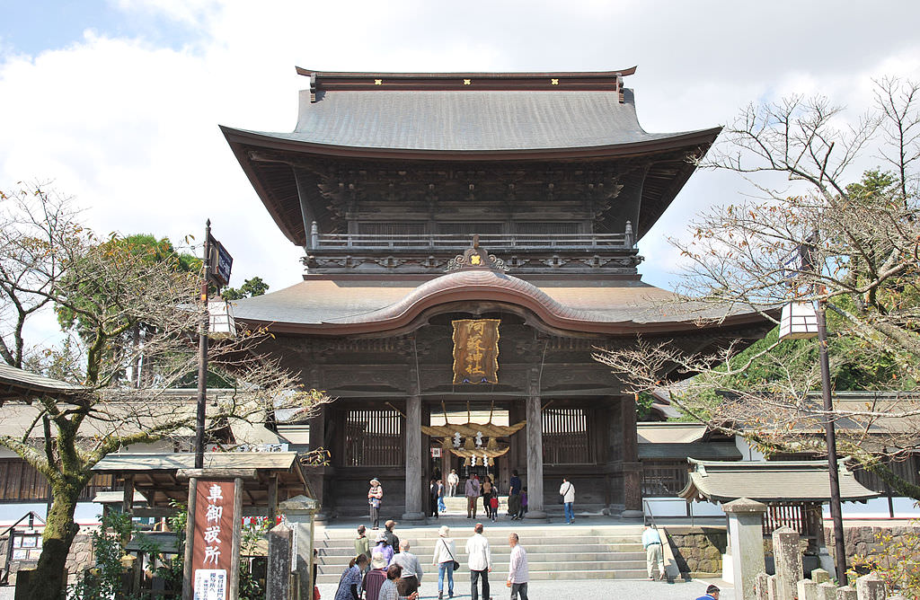 阿蘇神社樓門 日本三大樓門之一