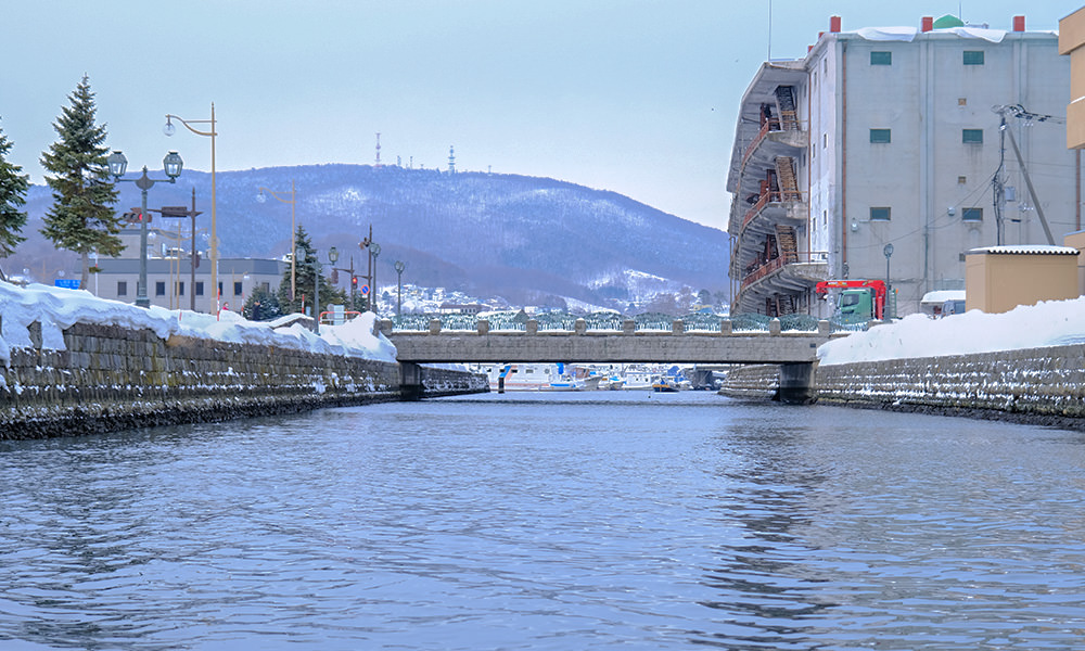 小樽運河冬天
