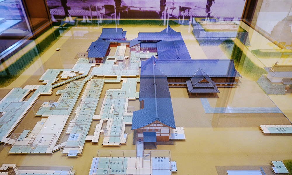 佐賀城復原模型