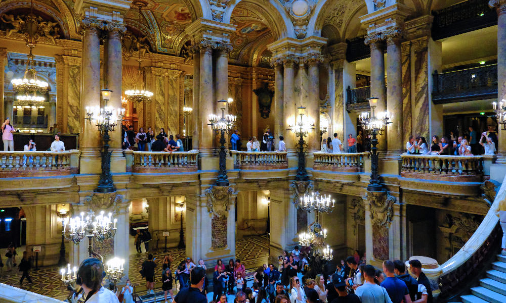 巴黎歌劇院內部