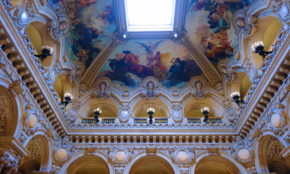 巴黎歌劇院天花板繪畫