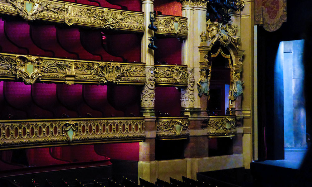 歌劇院表演大廳座位包廂