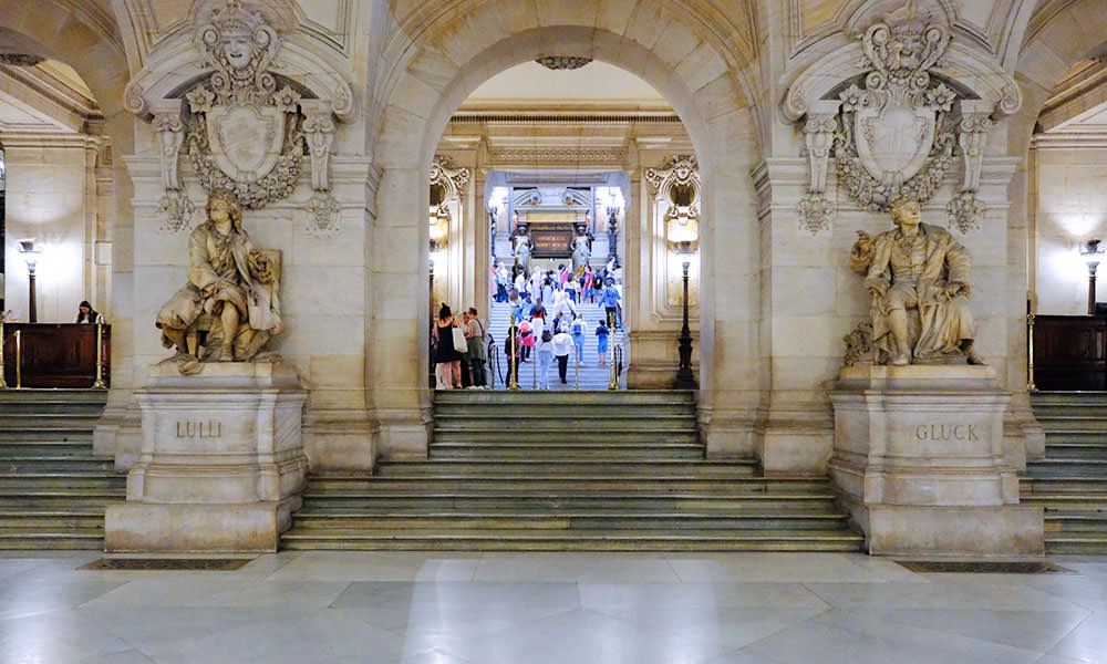 巴黎歌劇院出口走廊