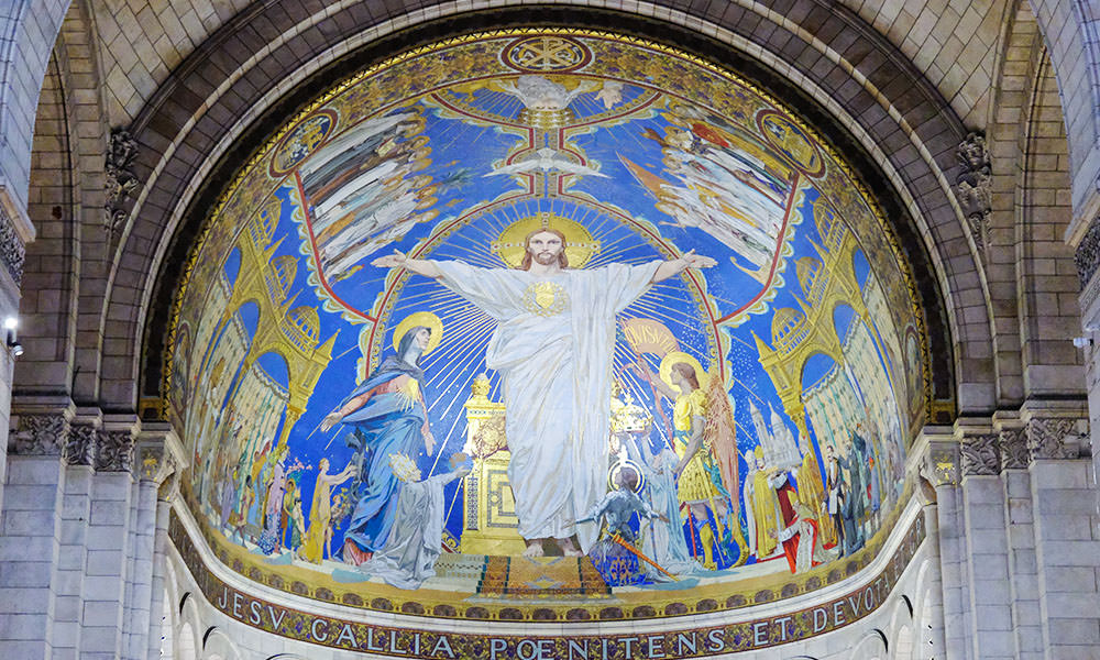 聖心堂 基督聖像鑲嵌畫