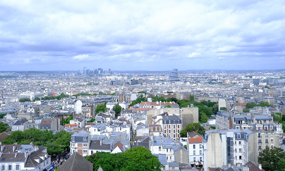 聖心堂眺望巴黎市