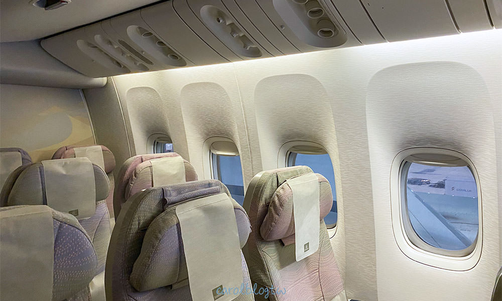 阿聯酋航空 經濟艙座位