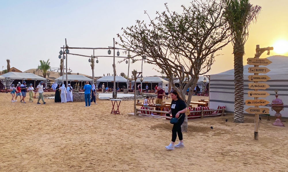 杜拜衝沙半日遊 營區活動