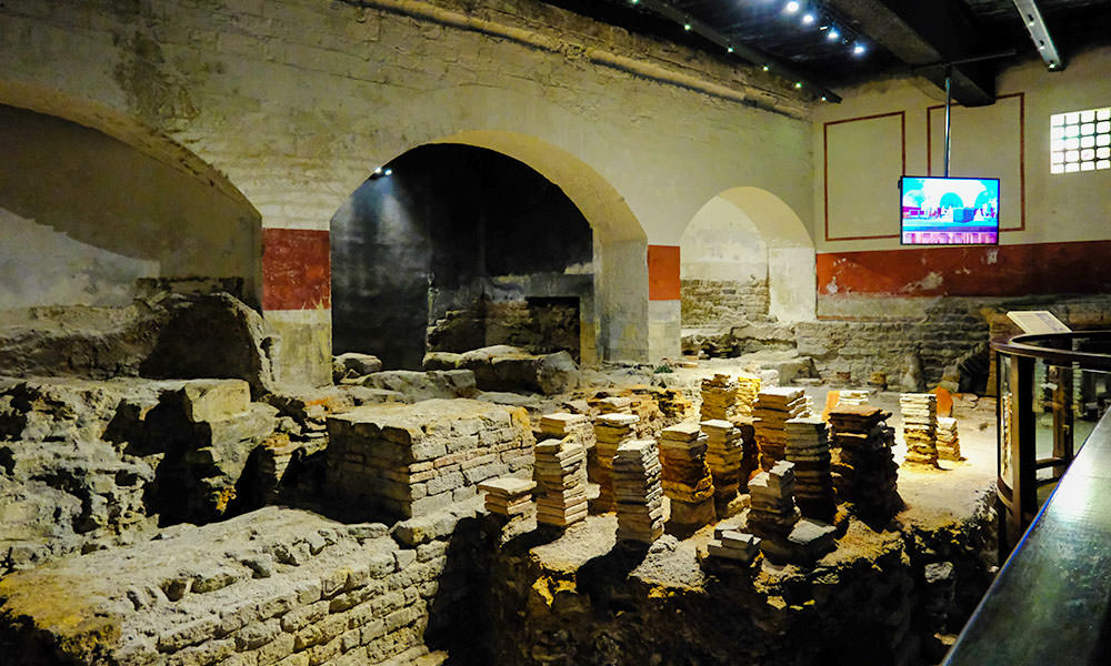 羅馬浴場乾蒸浴室