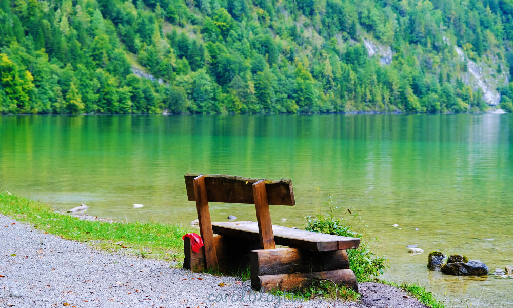 國王湖 湖畔座椅