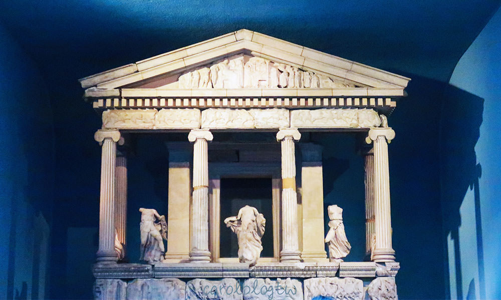 大英博物館 古代希臘神廟風格陵墓