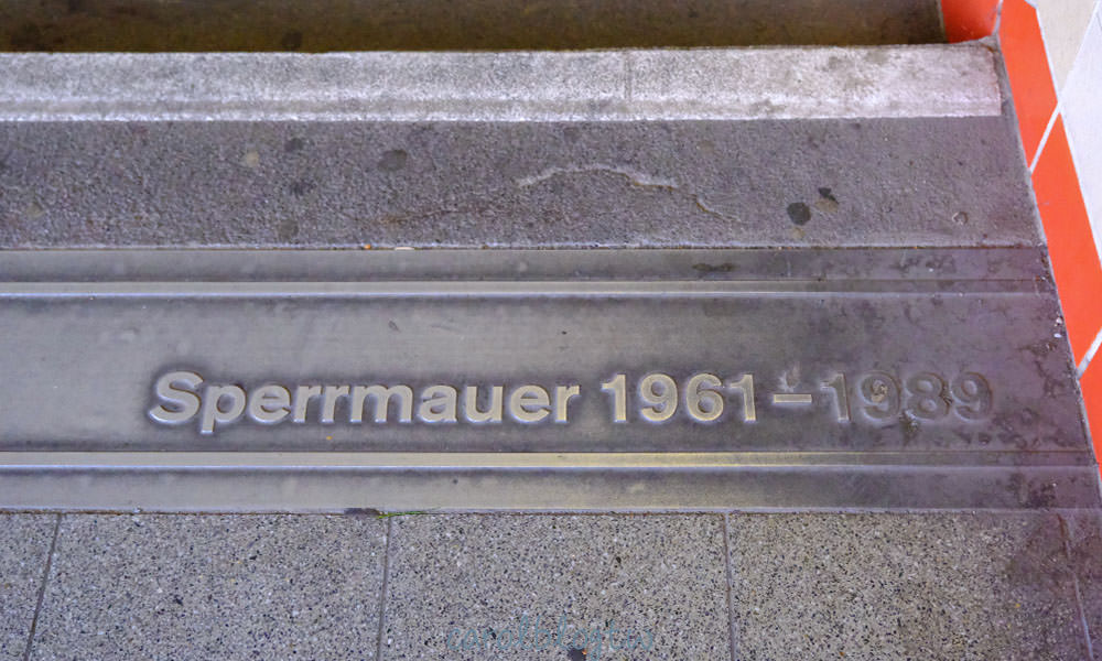 柏林圍牆紀念館 幽靈車站