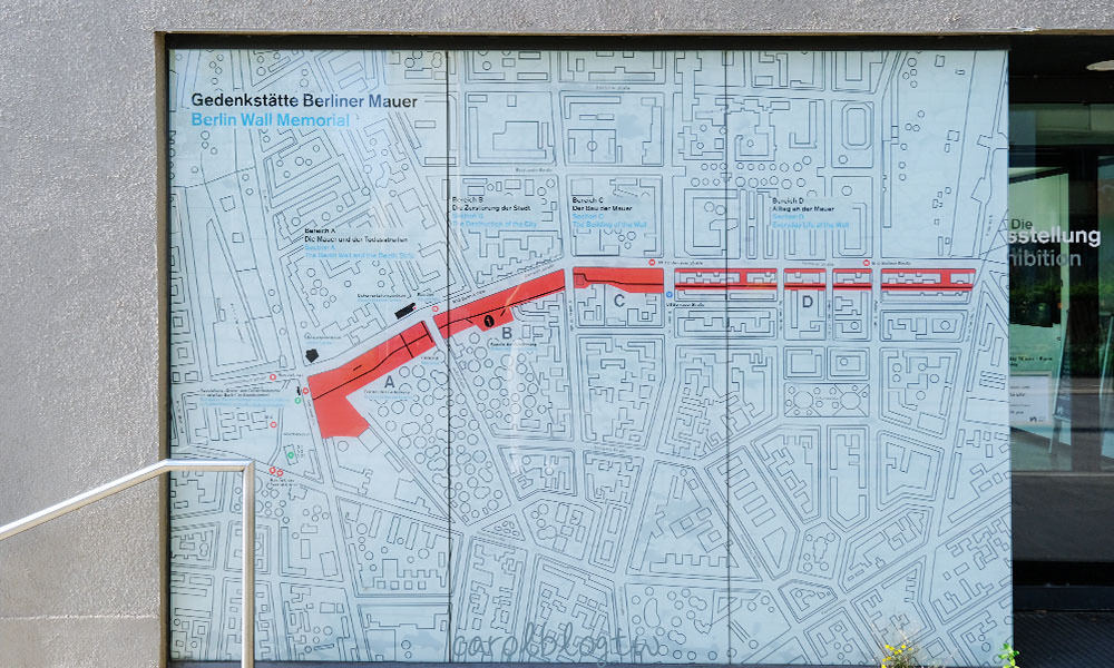 柏林圍牆紀念館地圖