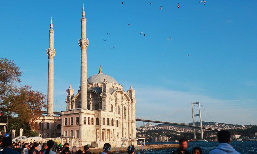 奧塔柯伊清真寺 伊斯坦堡海邊清真寺