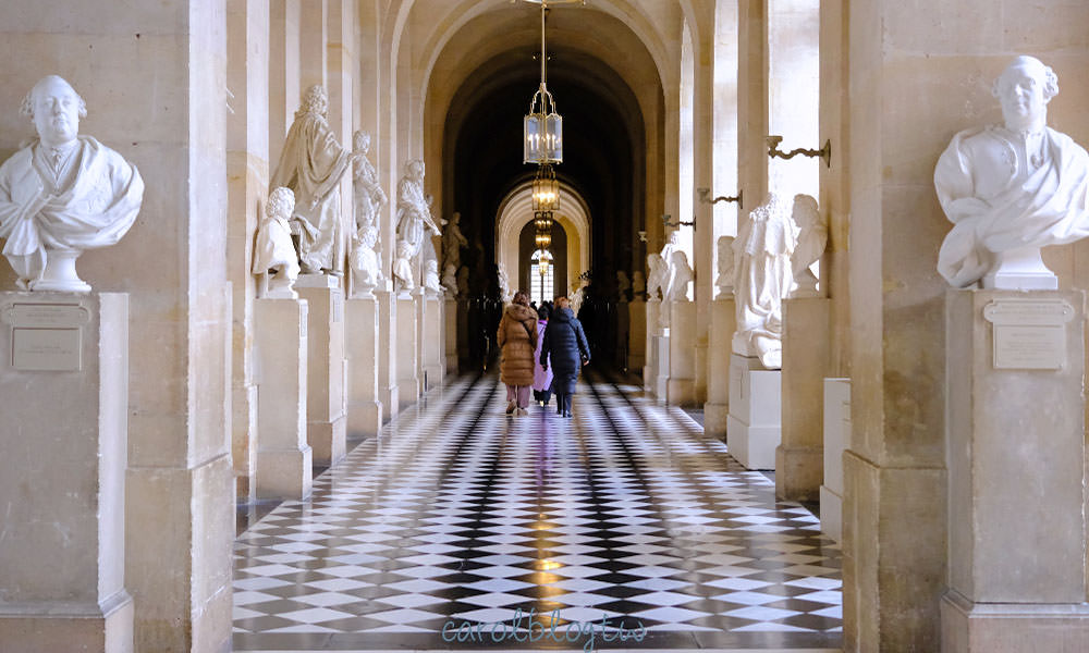 凡爾賽宮歷史雕塑長廊