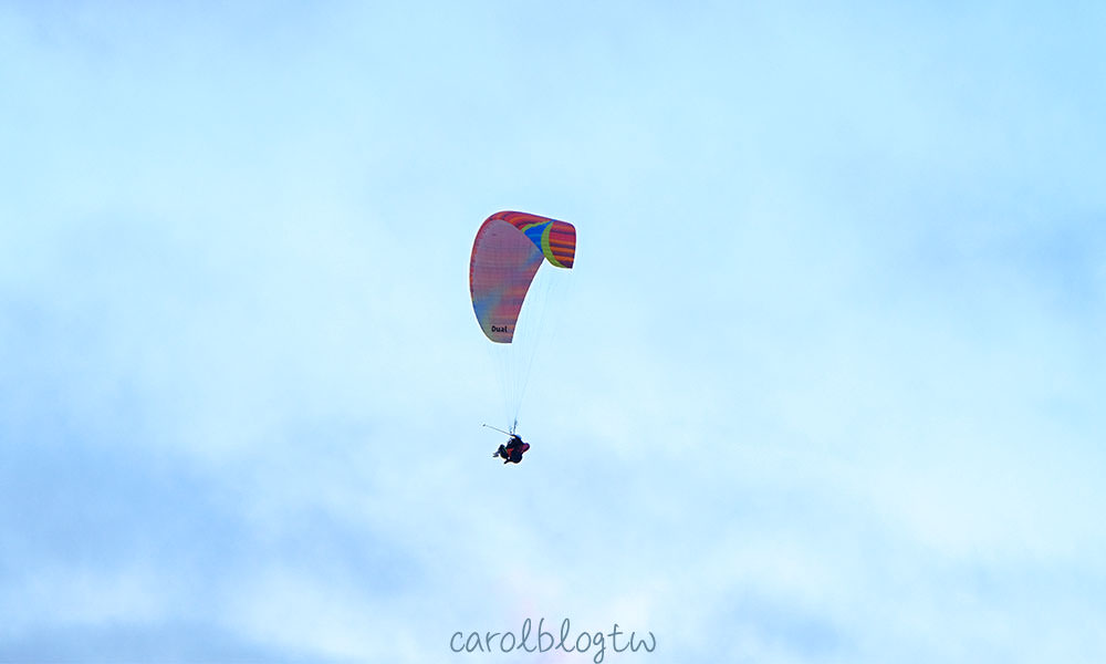 棉花堡飛行傘體驗