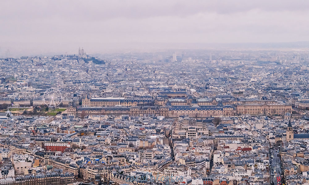 蒙帕納斯大樓眺望巴黎市容