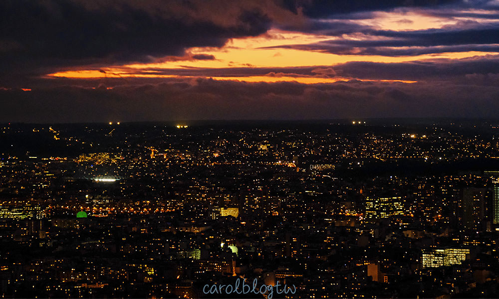 蒙帕納斯大樓 巴黎黃昏景色