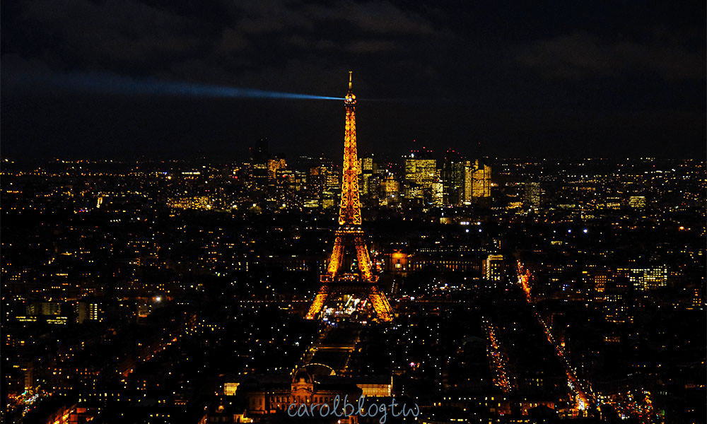 蒙帕納斯大樓巴黎夜景