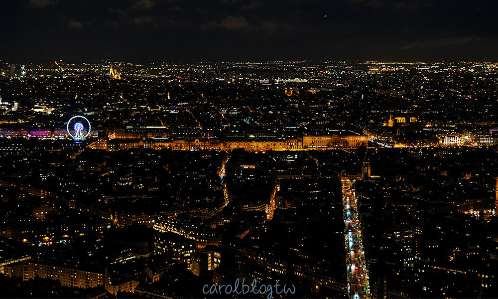 巴黎夜景與摩天輪