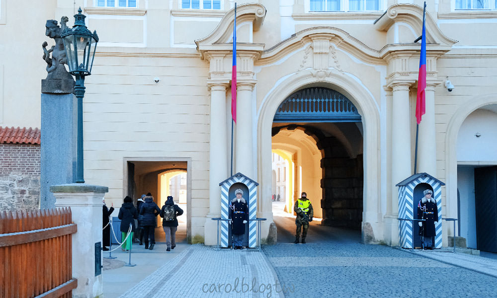 布拉格城堡衛兵站崗地點