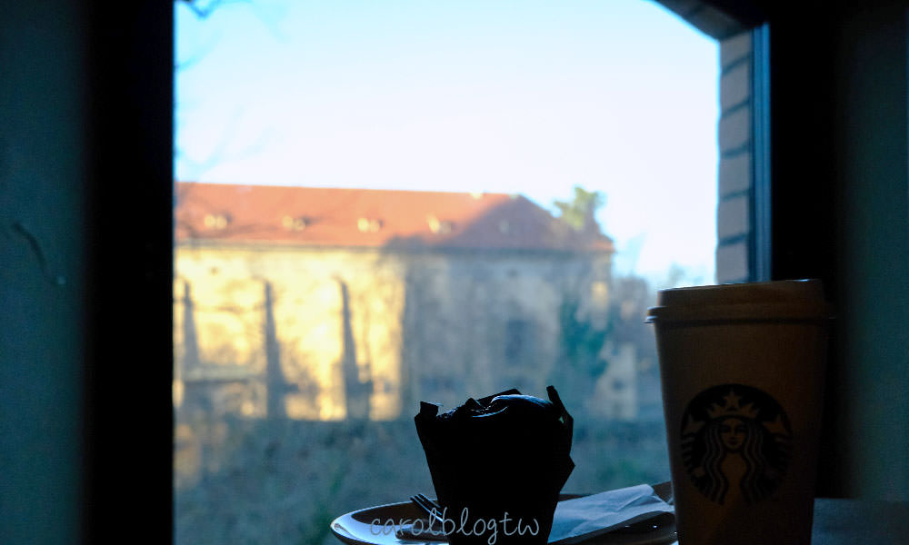 布拉格城堡景觀咖啡廳