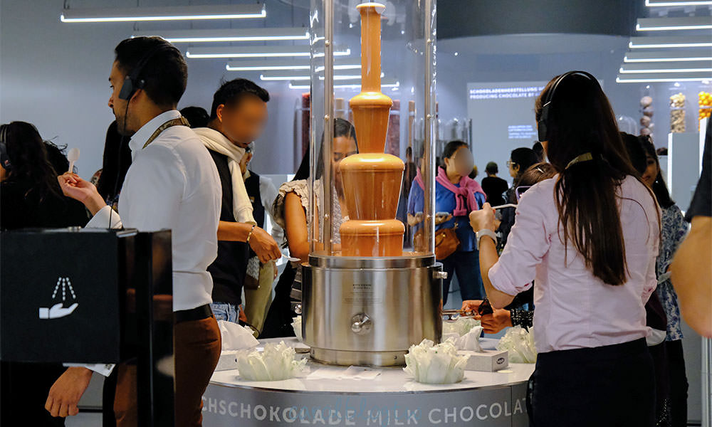 瑞士蓮巧克力之家 免費試吃巧克力