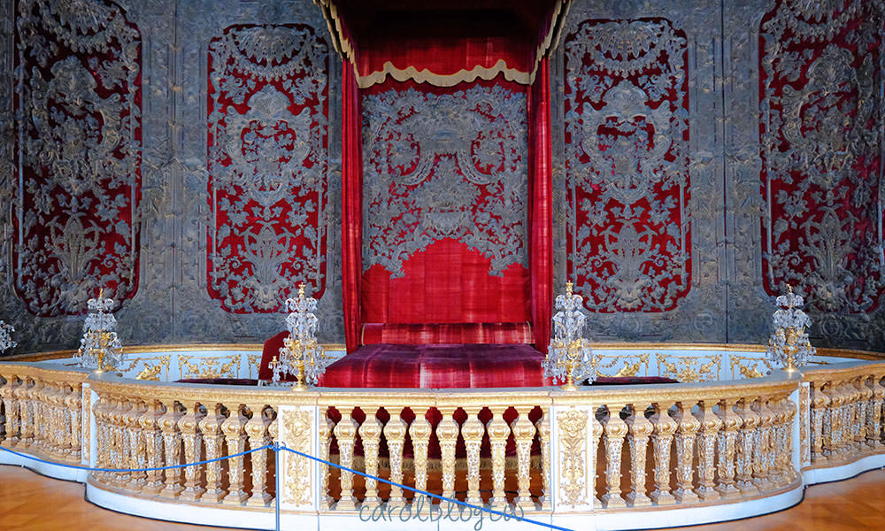 慕尼黑王宮華麗的臥室