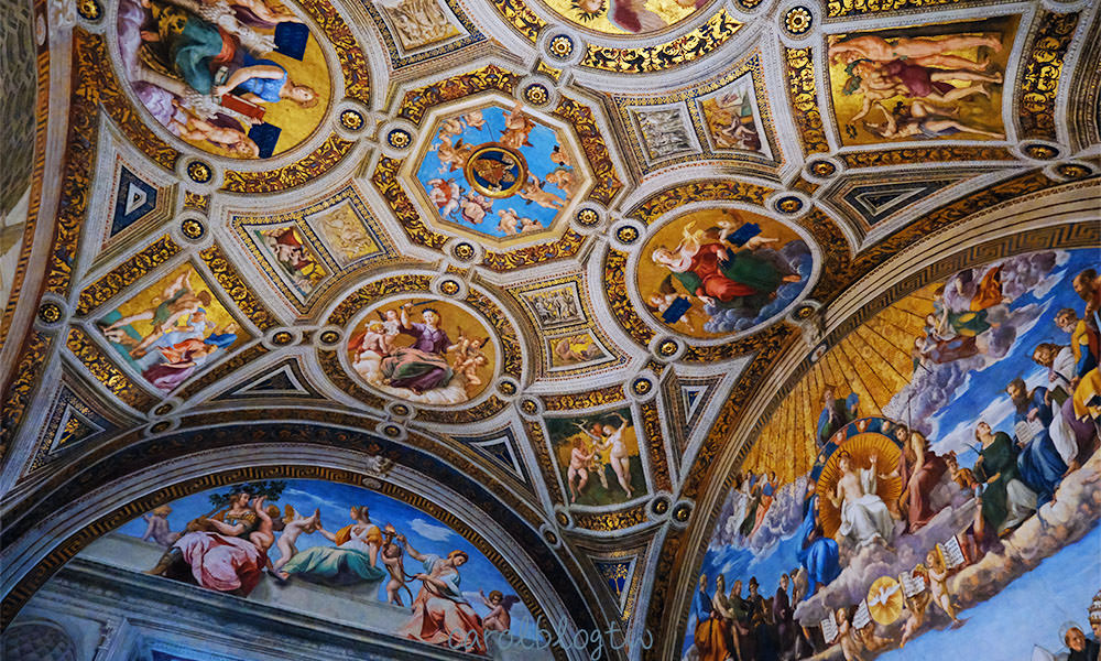 梵蒂岡博物館壁畫