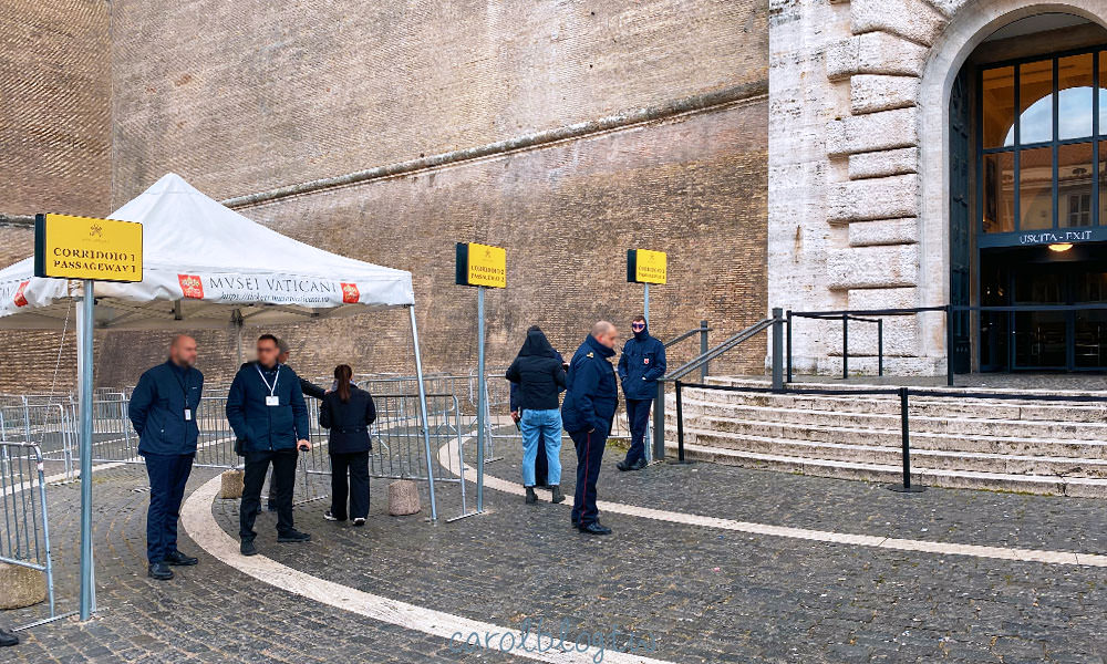 梵蒂岡博物館入口