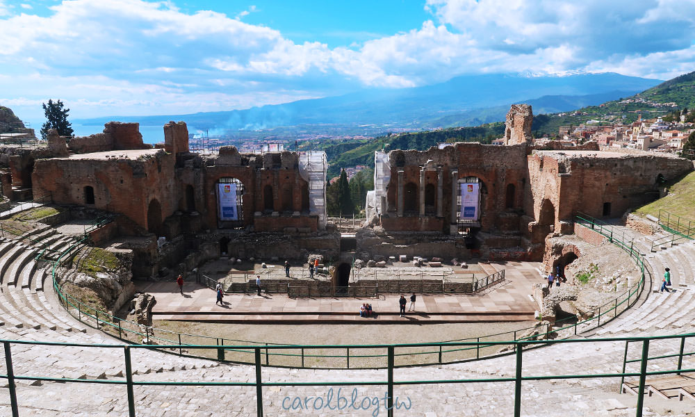 陶爾米納古希臘羅馬劇院