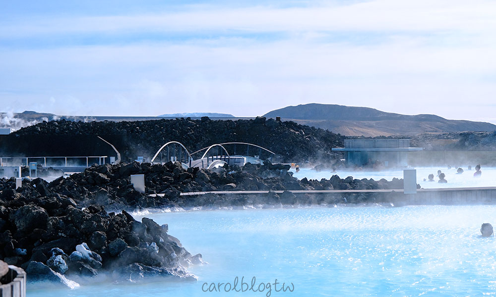 冰島藍湖景色